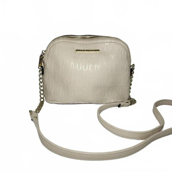 Steve Madden Women's Crossbody Bag Beige - Picture 1 of 9